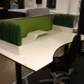930817-1 Raise/lower desk with office chair