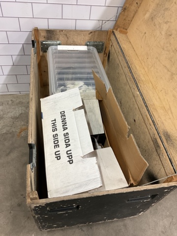 961733-4 2 pcs. stage boxes on wheels