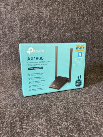 987690-3 External network card TP-Link Archer TX20U plus AX1800 High Gain Wireless USB Adapter