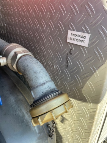 989088-27 Fire engine VOLVO FL10 4x2 1997, Low mileage