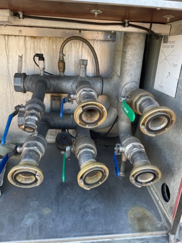 989088-32 Fire engine VOLVO FL10 4x2 1997, Low mileage