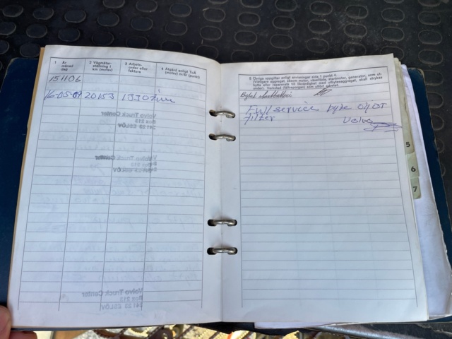 989088-48 Fire engine VOLVO FL10 4x2 1997, Low mileage