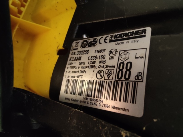 987514-4 High pressure washer Kärcher K 3.68