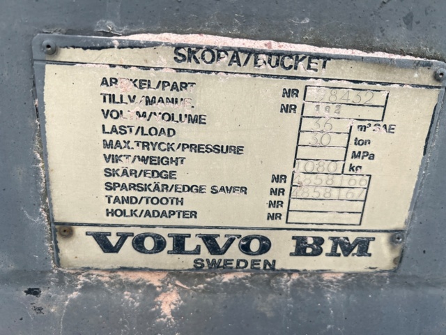 897144-7 Snow shovel 3.6m3 Large BM