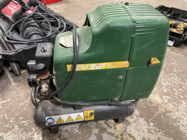 986196-1 Compressor Fiac ECU 201 with hose and staple gun Senco