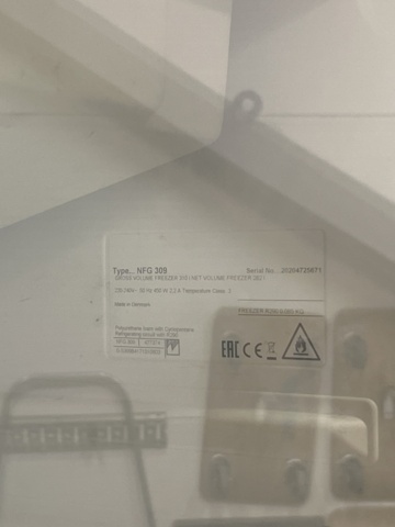 868982-5 Beverage refrigerator, NFG 309