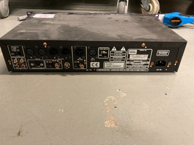 989550-4 HHB CDR-830 BurnIT Compact Disc Recorder