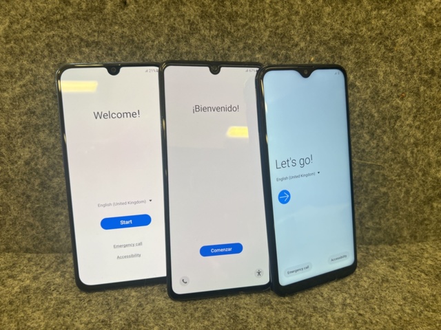 982678-1 Phones Samsung A41 and 2 pcs A20E