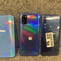 982678-4 Phones Samsung A41 and 2 pcs A20E