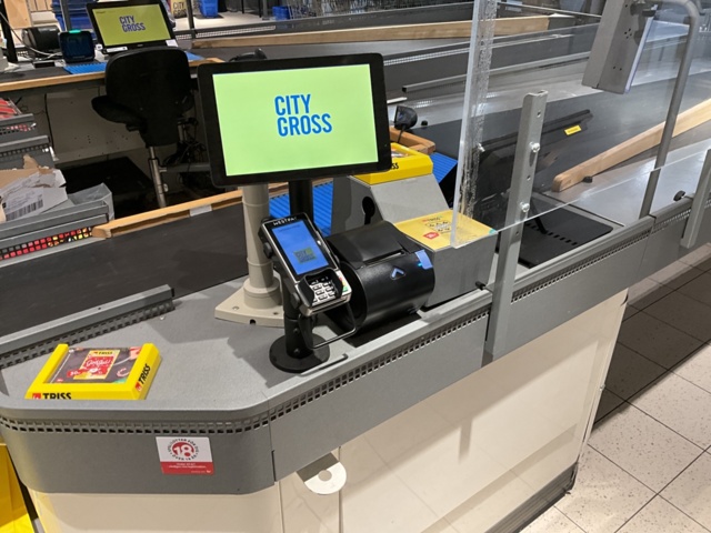 961686-2 Cash register system/line right cash register