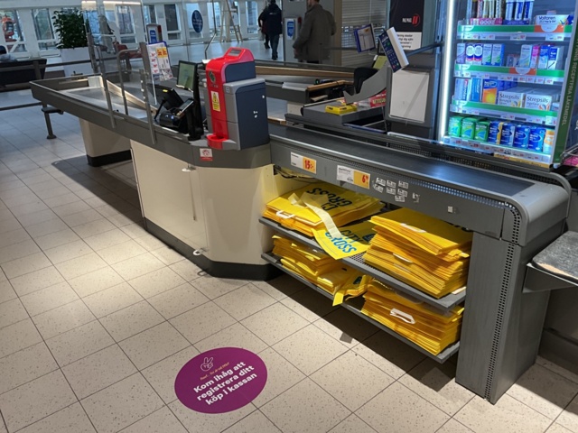 961686-1 Cash register system/line right cash register