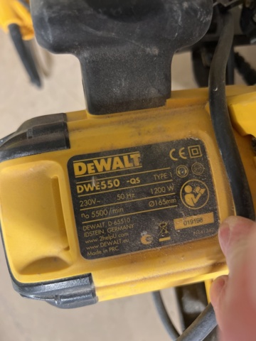 958327-3 DeWalt tools, 3 pieces