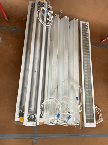 961742-2 6 pieces LED hanging fixtures