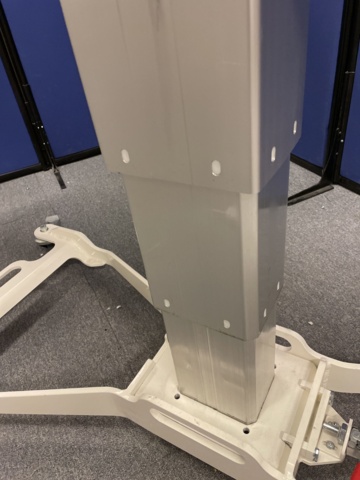 862304-6 Rollable "table" height & lowering/battery