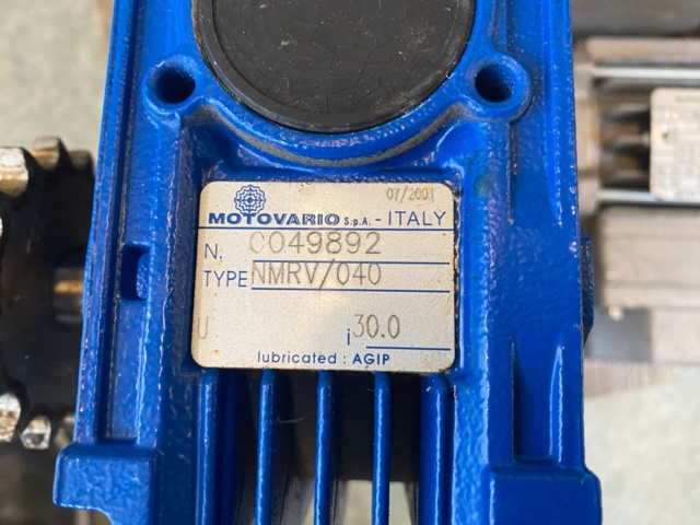 989831-2 Electric motors with gear Motori Bonora H56B/4 2 pcs