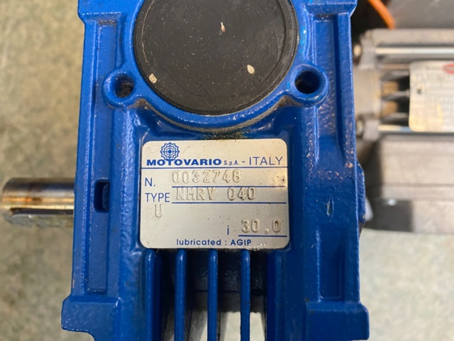 989833-2 Electric motors with gear Motori Bonora H56B/4 2 pcs