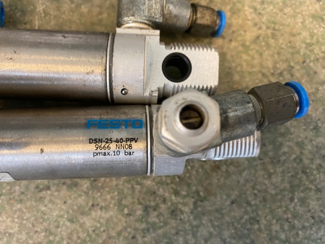 989857-2 Compressed air piston Festo 5 pcs