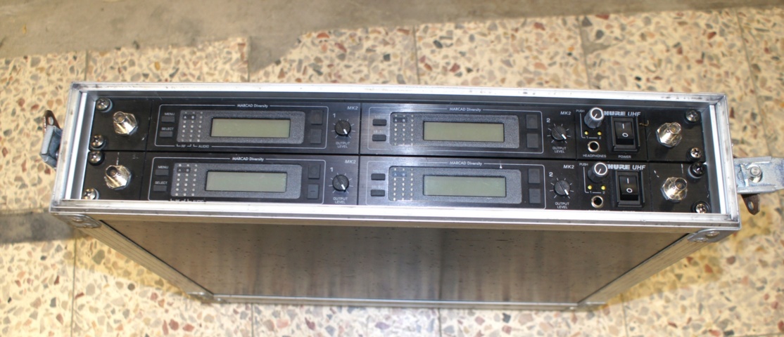 773360-1 Wireless Mic receiver 4 channels Shure MK 2