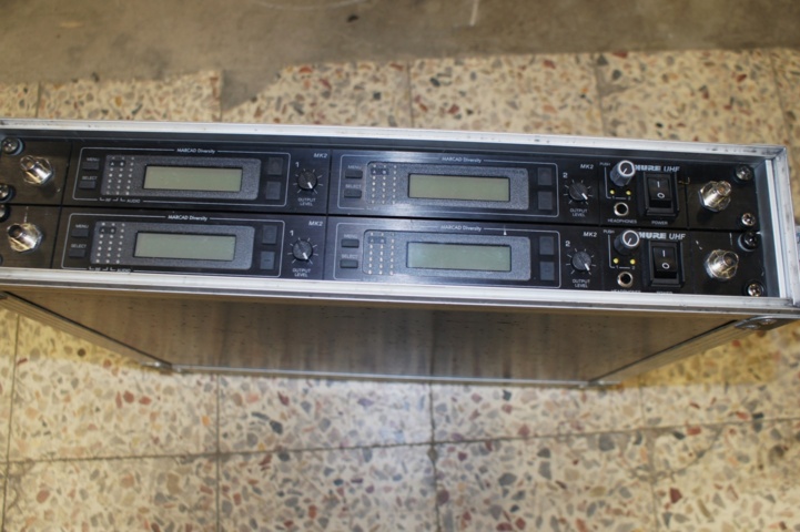 773360-2 Wireless Mic receiver 4 channels Shure MK 2