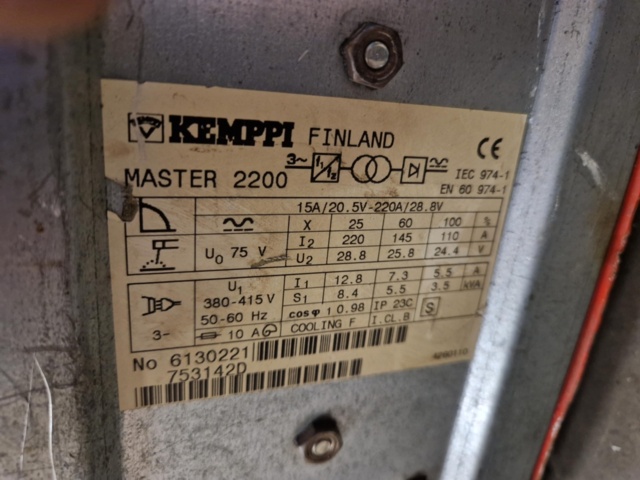 988985-4 Kemppi Master 2200