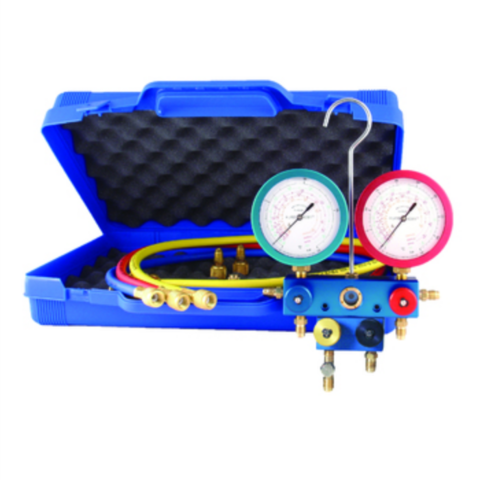 Manometer rack, MANO-RACK R410A 4-WAY, OIL - PS Auction - We value the ...