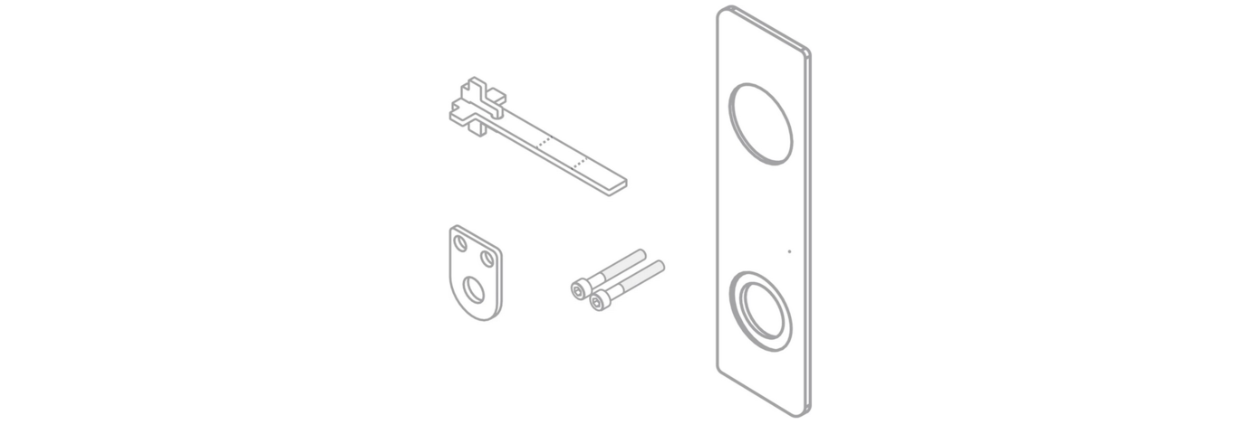 989735-4 1st GLUE Expansion Kit/Compatibility Kit & 1st GLUE Smart Lock Pro 3rd Gen