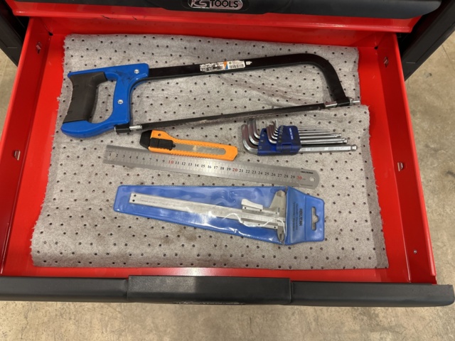 979557-6 Tool trolley with tools KSTools