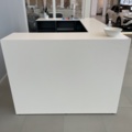 869056-3 Reception desk with adjustable desk