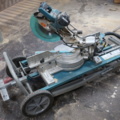 990747-6 Miter saw with saw bench, Makita LS1016L / WST01