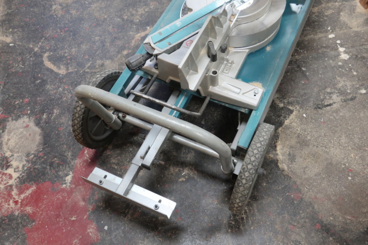 990747-7 Miter saw with saw bench, Makita LS1016L / WST01