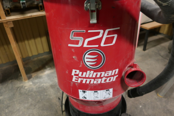 990757-3 Dry vacuum, Pullman Ermator S26