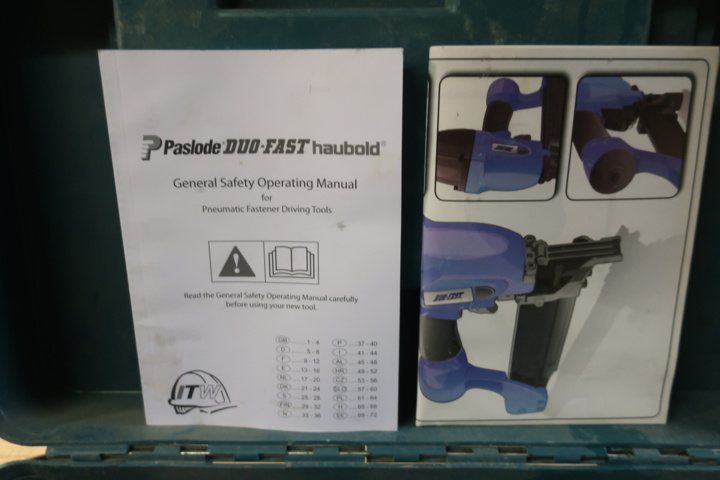 990772-4 Staple gun, Paslode DuoFast HDS7650
