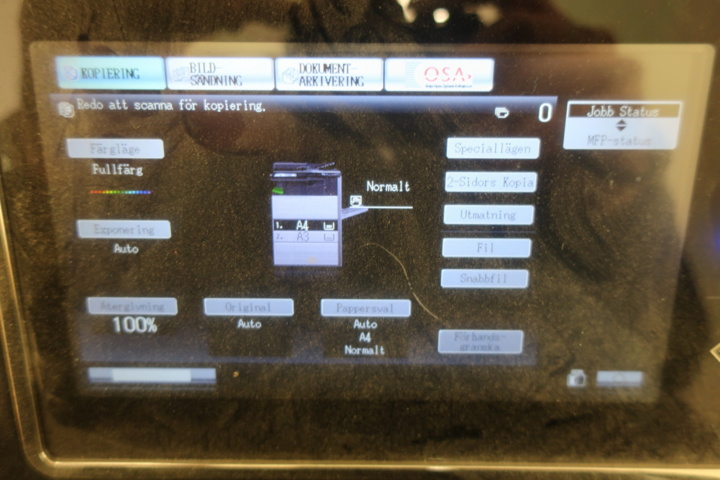 990809-3 Multifunction printer, Sharp MX-2314