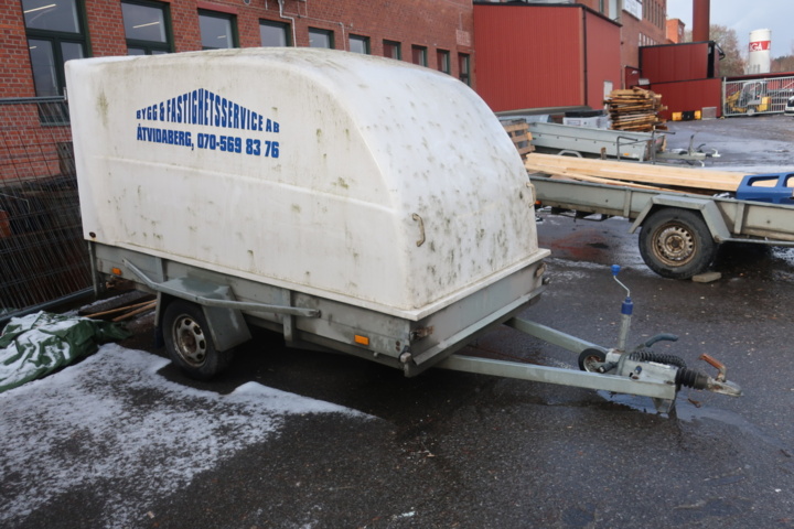 990825-2 Trailer with cover, Sävsjösläpet SSEL 1000 -2007