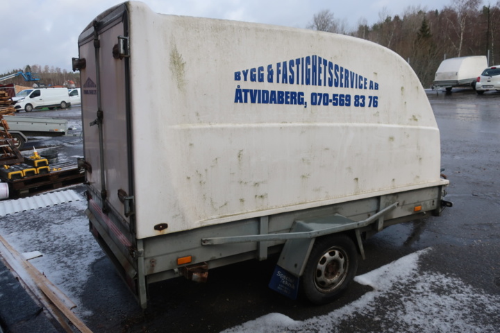 990825-9 Trailer with cover, Sävsjösläpet SSEL 1000 -2007