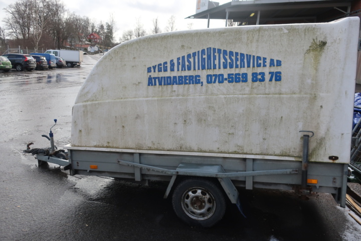 990825-10 Trailer with cover, Sävsjösläpet SSEL 1000 -2007