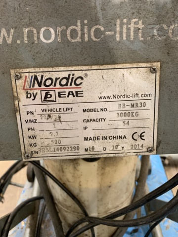 990836-3 Scissor lift EAE BR-MR30 3000 KG
