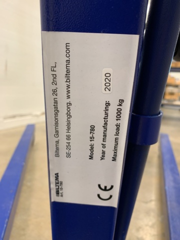 990838-5 Motor lift Biltema 15-780 1000 KG