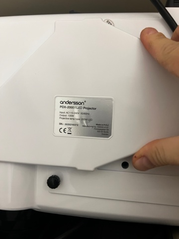 953235-8 TV 65" Salora, Projectors 2 pcs