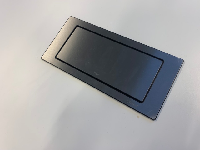 956191-5 Conference table 300x120 with electrical plug/well in the middle of the table