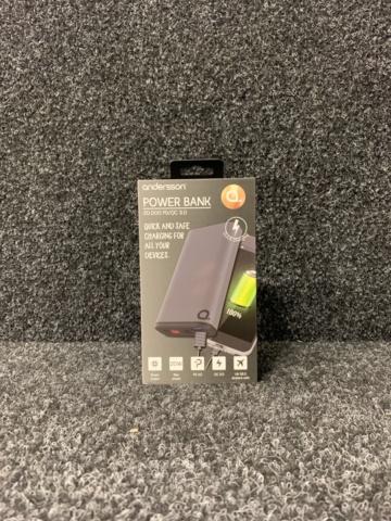 989791-3 Power bank Andersson 20,000 PD/QC 3.0