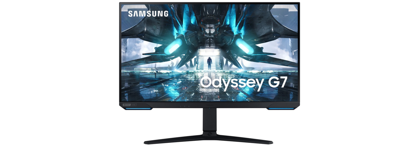 989749-2 28" UHD-gamingskärm Samsung Odyssey G7 (LS28AG700NUXEN)