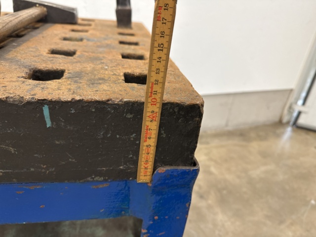 979591-9 Forge table with tools