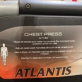 991206-8 Gym equipment Chest press