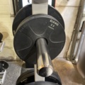 991210-12 Bench press with stand and weights