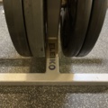 991210-19 Bench press with stand and weights
