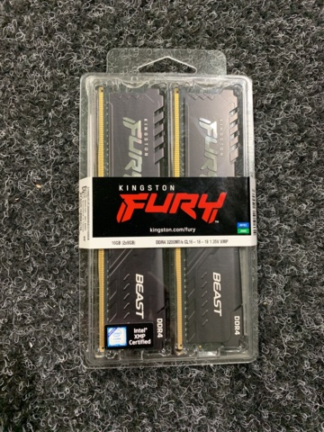 991333-2 Ram memory Kingston FURY Beast DDR4 3200MHz 16GB