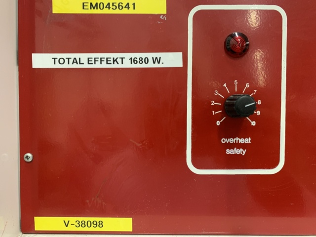 941031-3 Drying cabinet for electronics incubator Termaks B2324V
