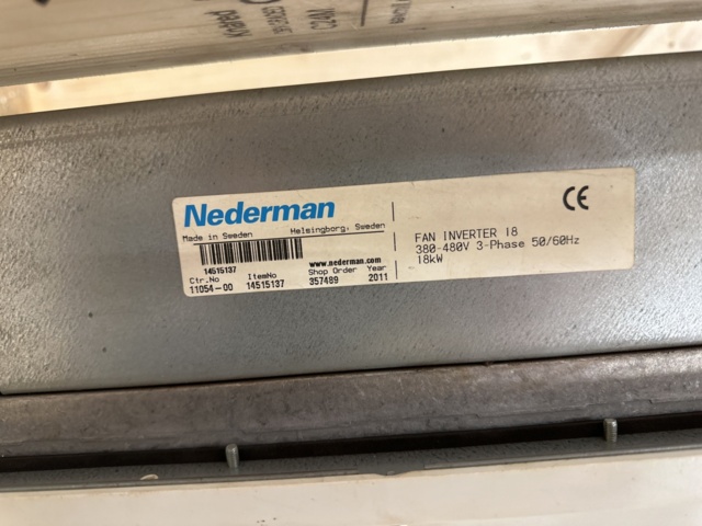 979601-17 Welding extraction system Nederman Filtermax DFO 120