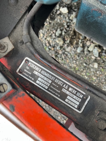 974315-37 Step car Magirus-Deutz Mercur 125 -1961